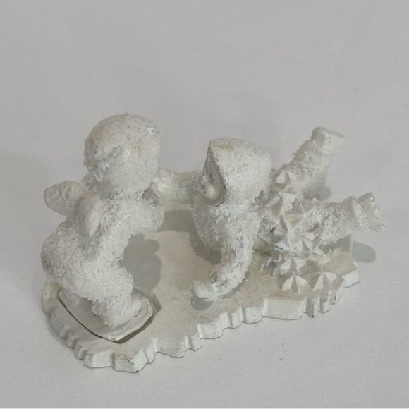 Department 56 Snowbabies Help Me, I'm Stuck! Vintage 1992 Christment Figure - Picture 4 of 12